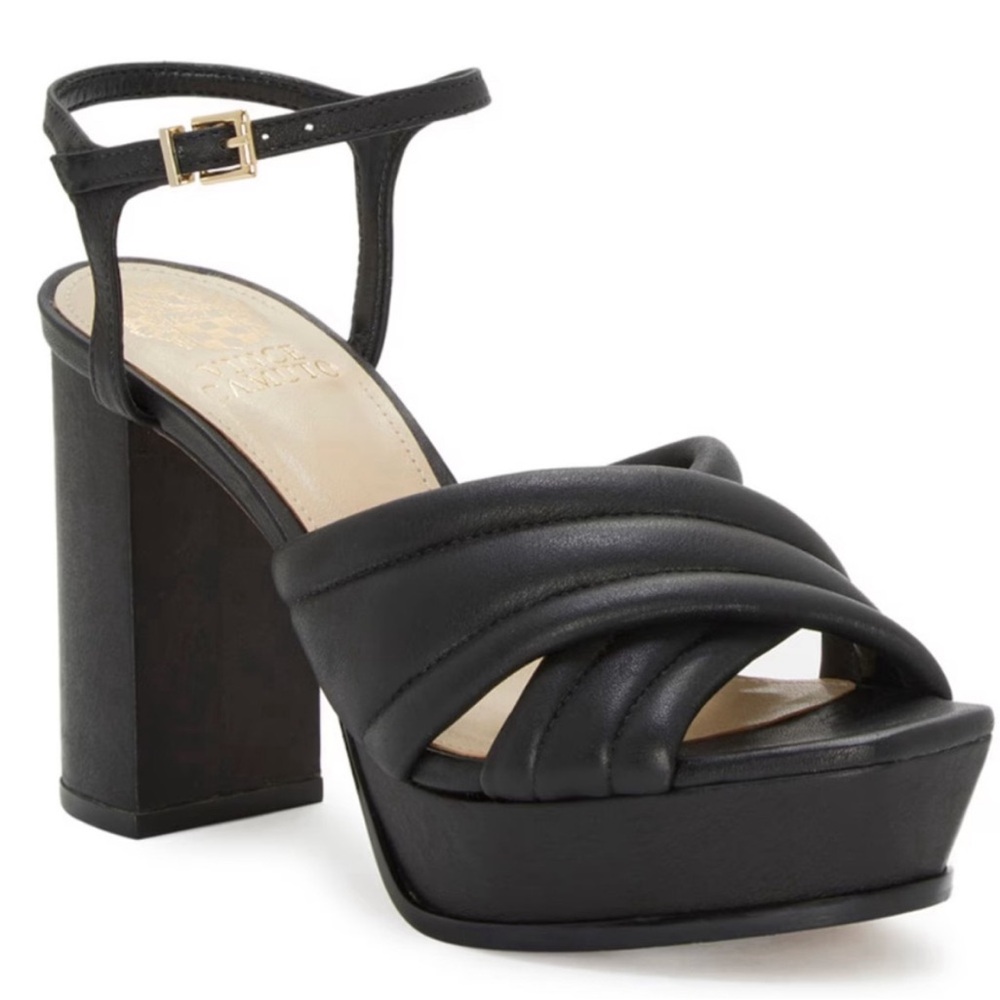 Vince Camuto | Salvenna Platform Heels | Black | Size 8